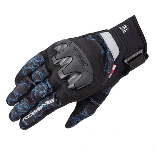 Guantes de malla de protección de GK-220 para motocicleta BMX Dirt Bike Riding Komine GK 220, guante de carrera para motocicleta