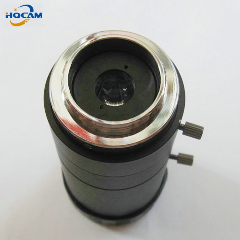 HQCAM 6-60mm CS F1.8 Lens 1/3" Varifocal zoom Manual Iris zoom lens for Security CCTV Camera,F1.8 CS 1/3" 51.5~6 Degree