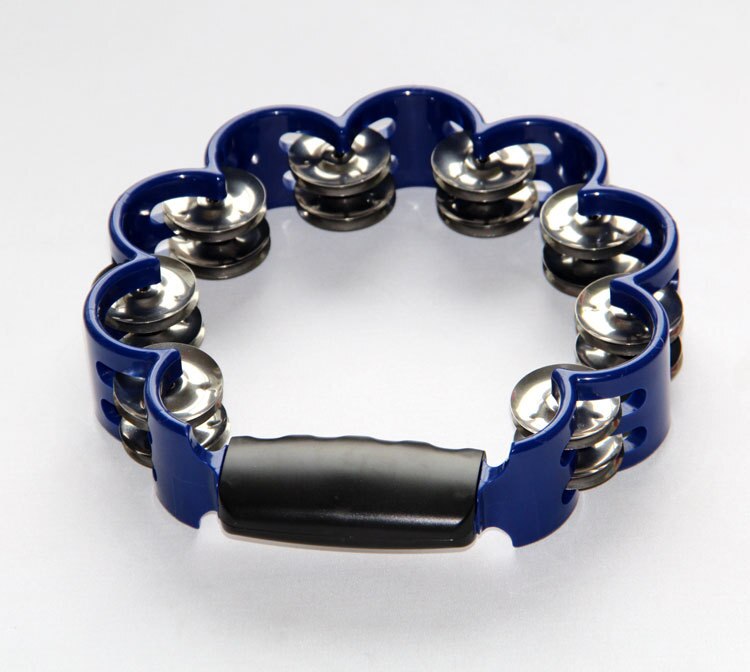 Alice Blue ATB001 Handheld Musical Instruments WITH METAL JINGLES Tambourine most comfortable and unique