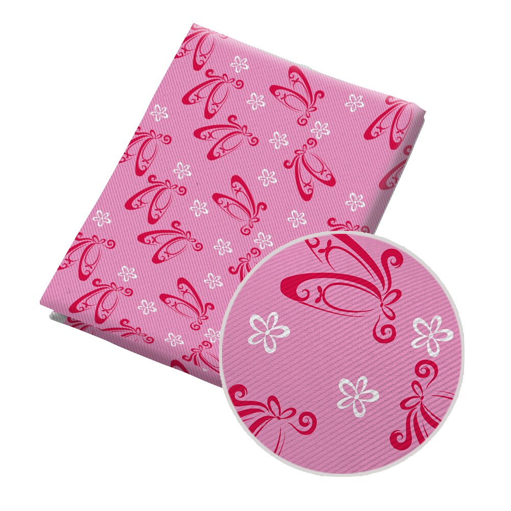 Tissu Kawaii en coton Polyester pour fille, rideau de vêtements pour enfants, housse de coussin, dessin animé, danse de Ballet, bricolage, 50x145CM: PL2538