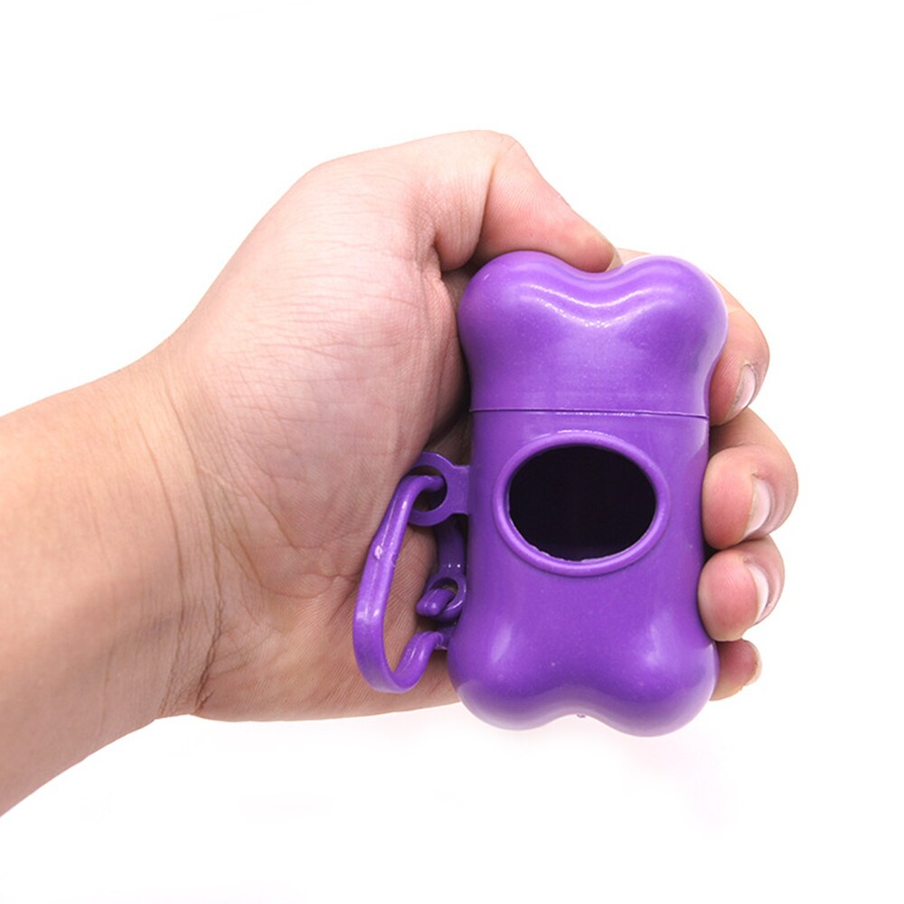 Pet Waste Bag Dispenser For Dog Waste Bag Holder - Plastic Garbage Bag Dispenser Carrier Case，Dog Pet 10 Roll Waste Poop Bags