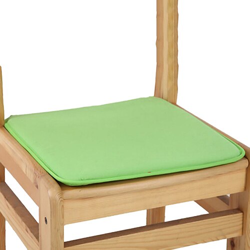 40*40cm supermyk pute til stolpute lenestol, antiskli sofa dekorativ setepute stol firkantet setepute: Grønn