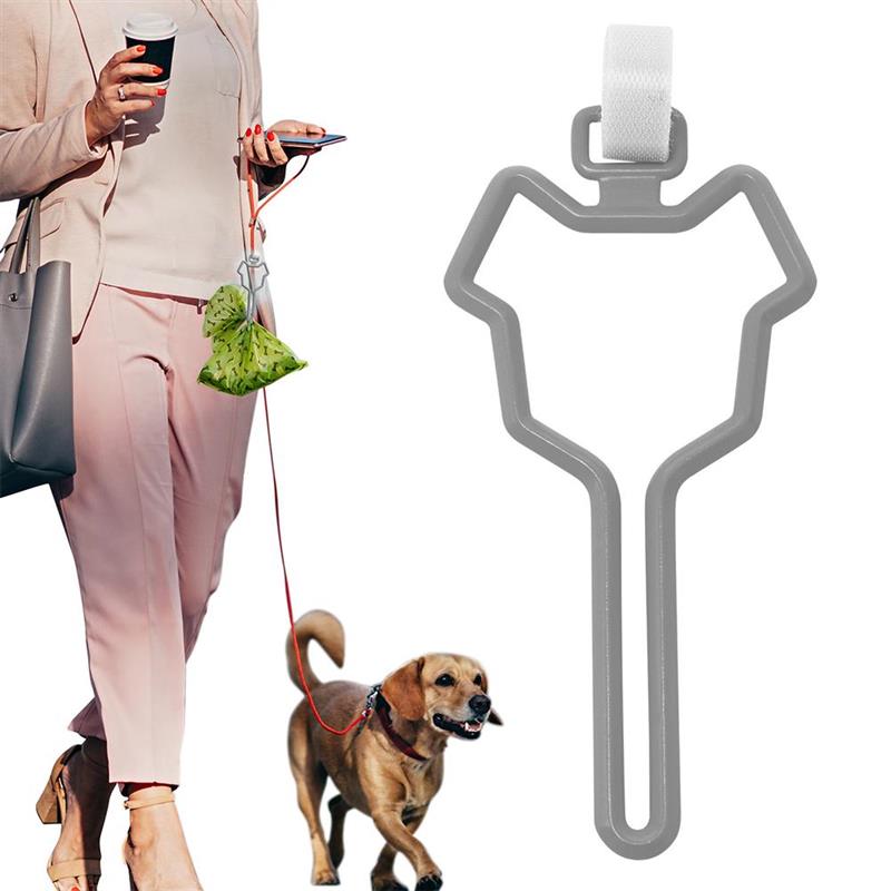 Hunde affaldsposeholder affaldsbærer kæledyrsudstyr robust holdbar hundetræktov fordeler hunde snor dispenser rent værktøj