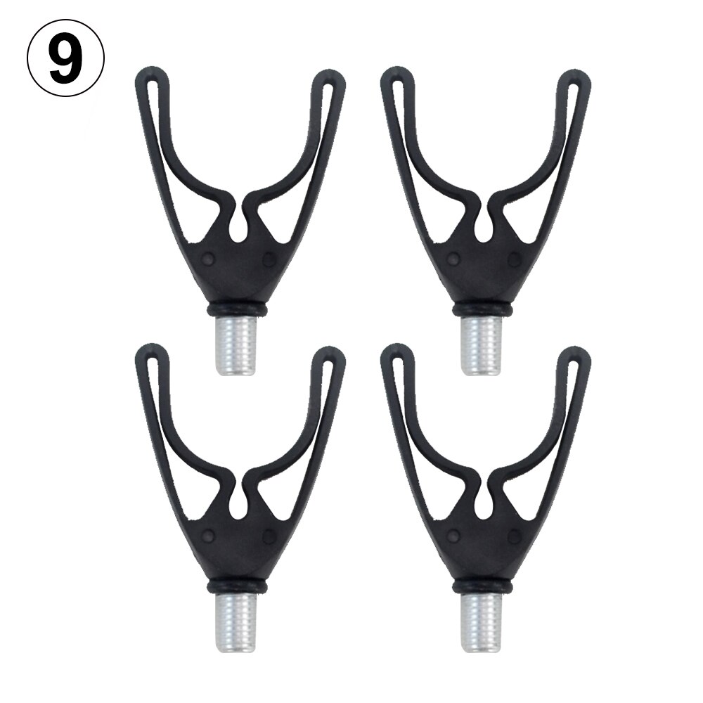 Carp Fishing Buzz Bars 20cm 30cm Fishing Rod Pod Holder Black Buzzer Bar for 2 Rods: 4x AC127