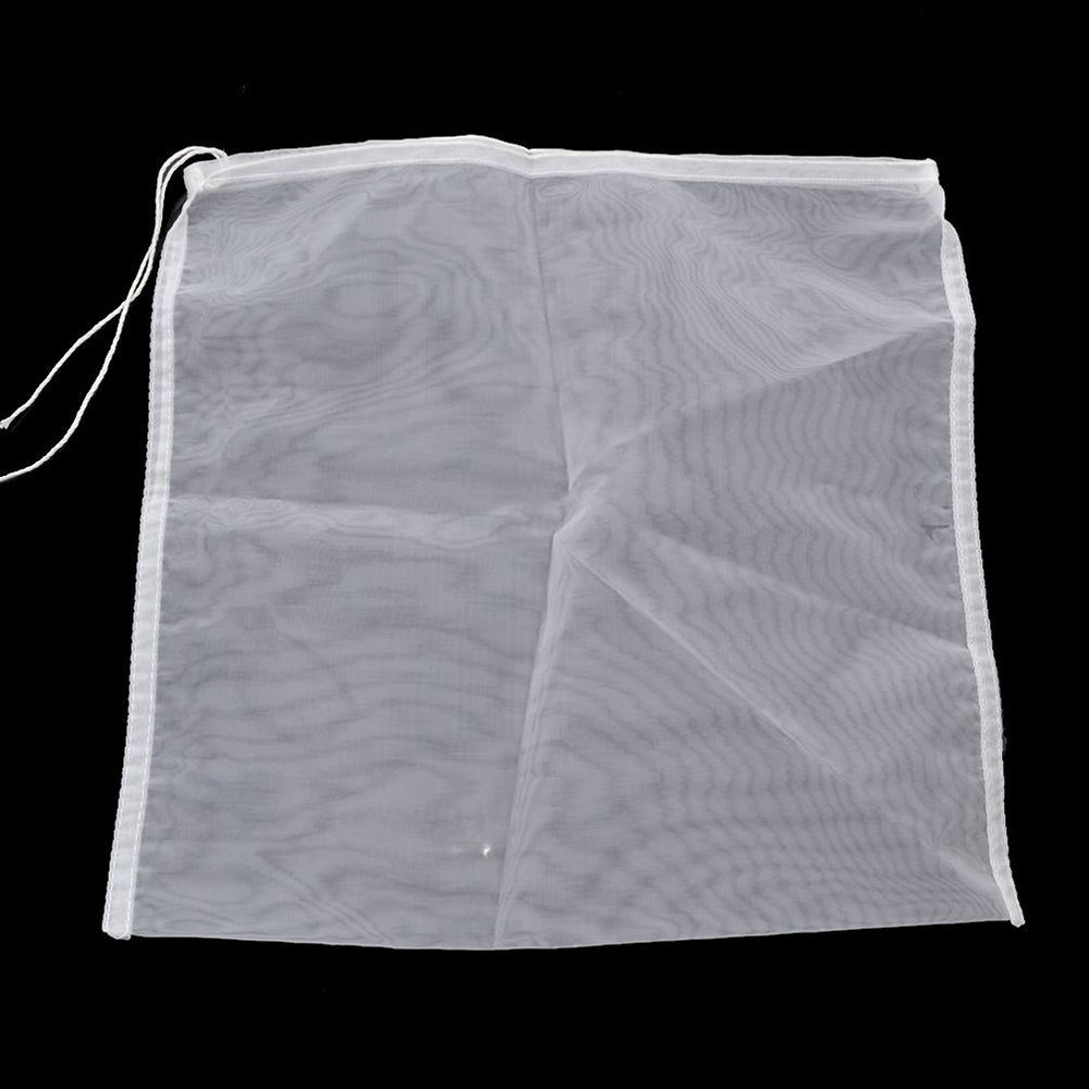 Nut Milk Bag 4 Sizes Reusable Food Strainer Multiple Usage, Cold Brew Coffee Filter, Strong Nylon Mesh, Cheesecloth Juice Filter: L