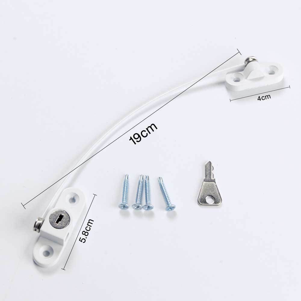 8Pcs Window Locks Children Protection Lock Stainless Steel Window Limiter Baby Safety Infant Security Window Locks Products