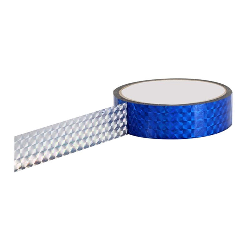 2 pcs 30m Rhythmic Gymnastics Decoration Holographic hoop tape RG Prismatic Glitter Tapes Artistic лента для обруча: Blue