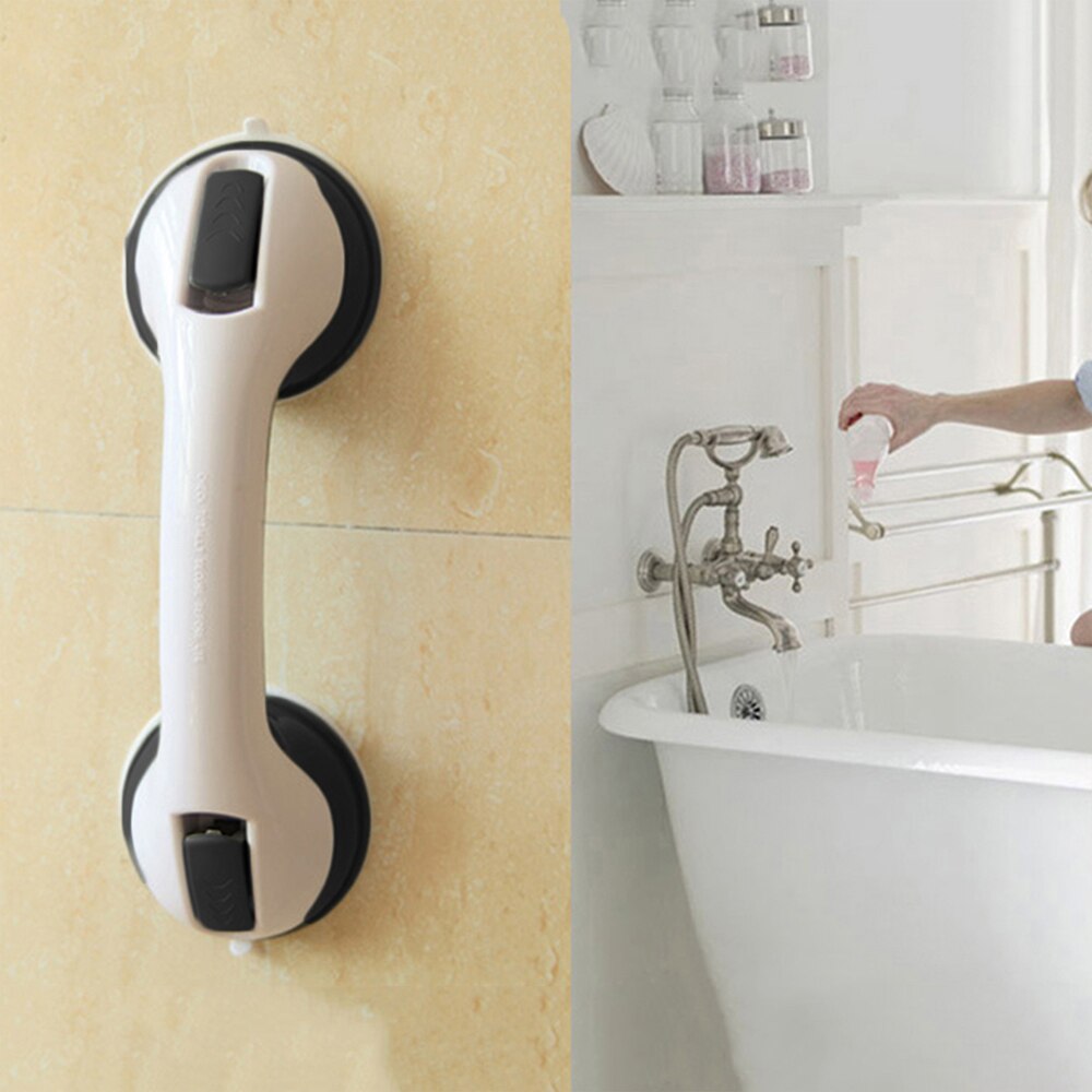 Anti Slip Shower Handle Vacuum Suction Cup Grab Bar For Elderly Safety Sucker Bath Tub Bathroom Shower Support Railing Handrail