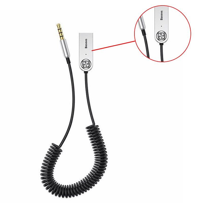 Baseus Bluetooth Adapter Kabel Voor Auto 3.5Mm Aux Bluetooth Ontvanger Speaker O Muziek Zender