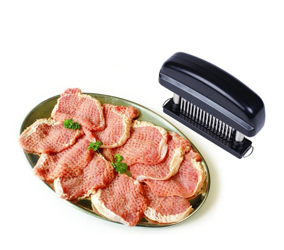 48 Blades Naald Vleesvermalser Rvs Mes Vlees Beaf Steak Hamer Van Vlees Hamer Pounder Koken Gereedschap