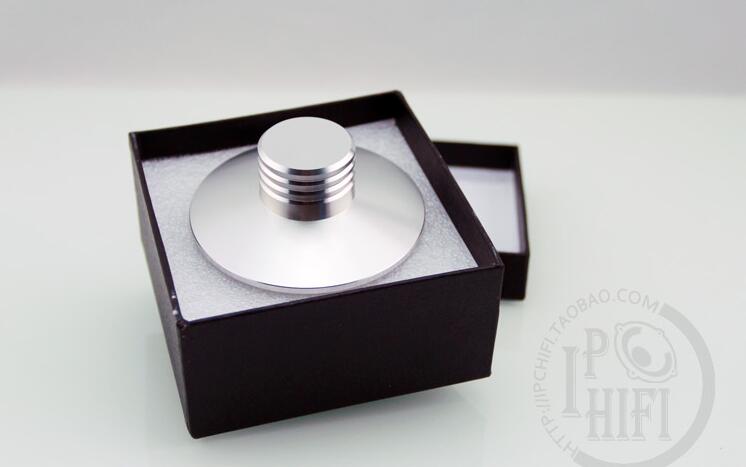 LP Vinyl Record Player Stabilizer Weight Clamp - 80mm x 30mm - Metal Disc Stabilizer for Turntables