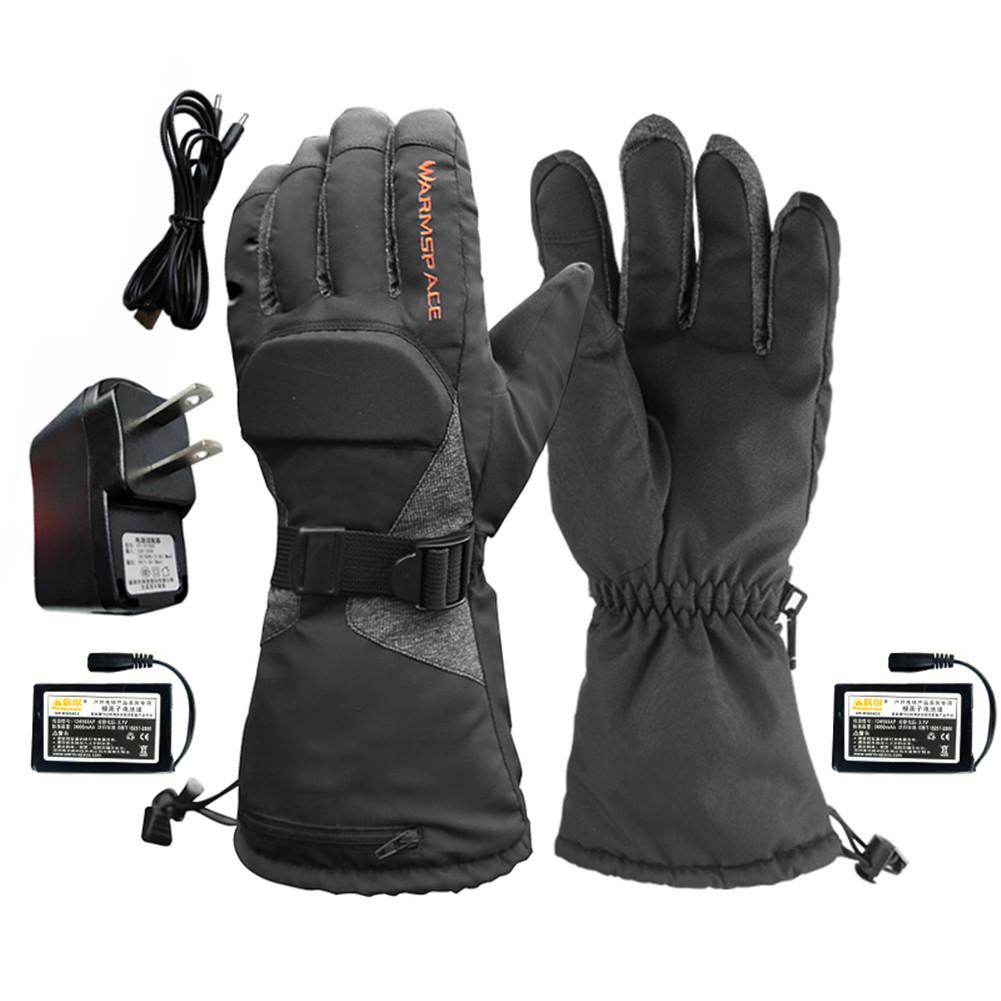 Motorcycle Verwarmde Handschoenen Temperatuurregeling Verwarmde Handschoenen Waterdichte Warm Houden Thermische Warmte Handschoenen