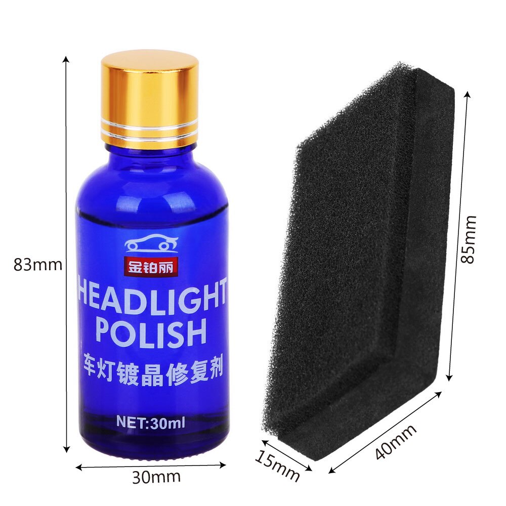 Car Repair Coating Solution Repair Kit Anti-scratch Oxidation Rearview Coating 30ML Liquid Headlight Polishing