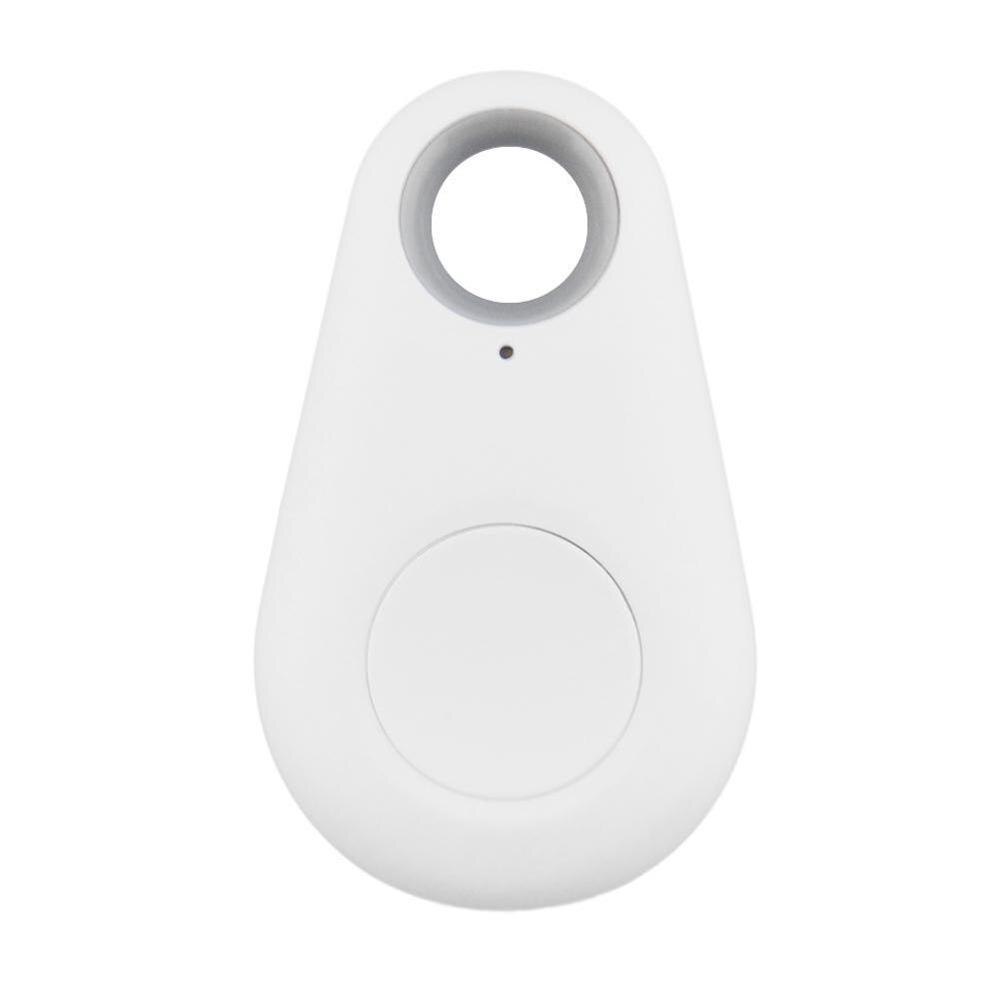 1 st 4.0 smart tag trådlös bluetooth tracker plånbok nyckelring hitta gps locator anti lost alarm system: Vit