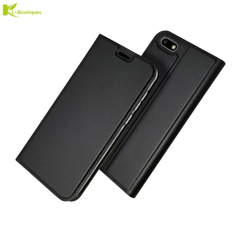 Capa de couro pu para celular huawei honor 6a, capa com flip magnético para huawei honor 6a 6x capa carteira de luxo: Honor 6A / Cinza