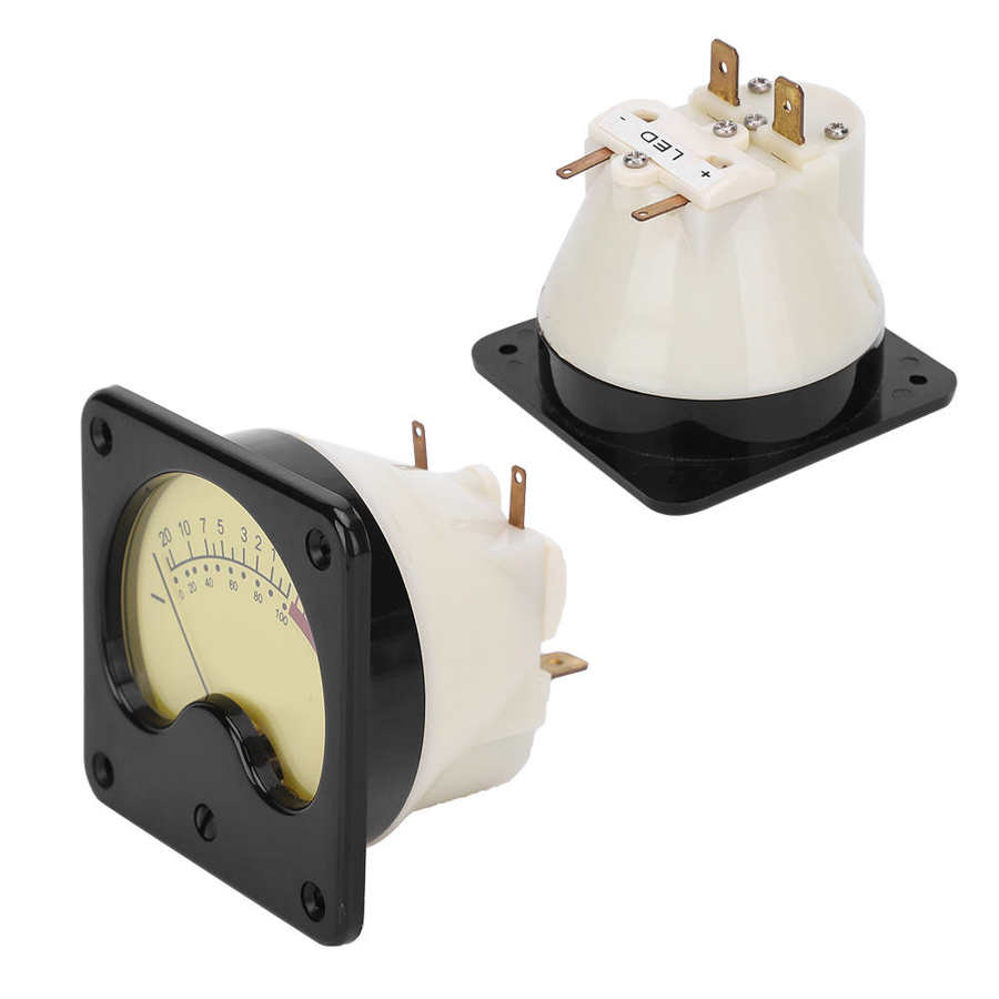 TR‑57 VU Meter Power Amplifier Portable DB Meter with Backlight Sound Level Tester for Home Car