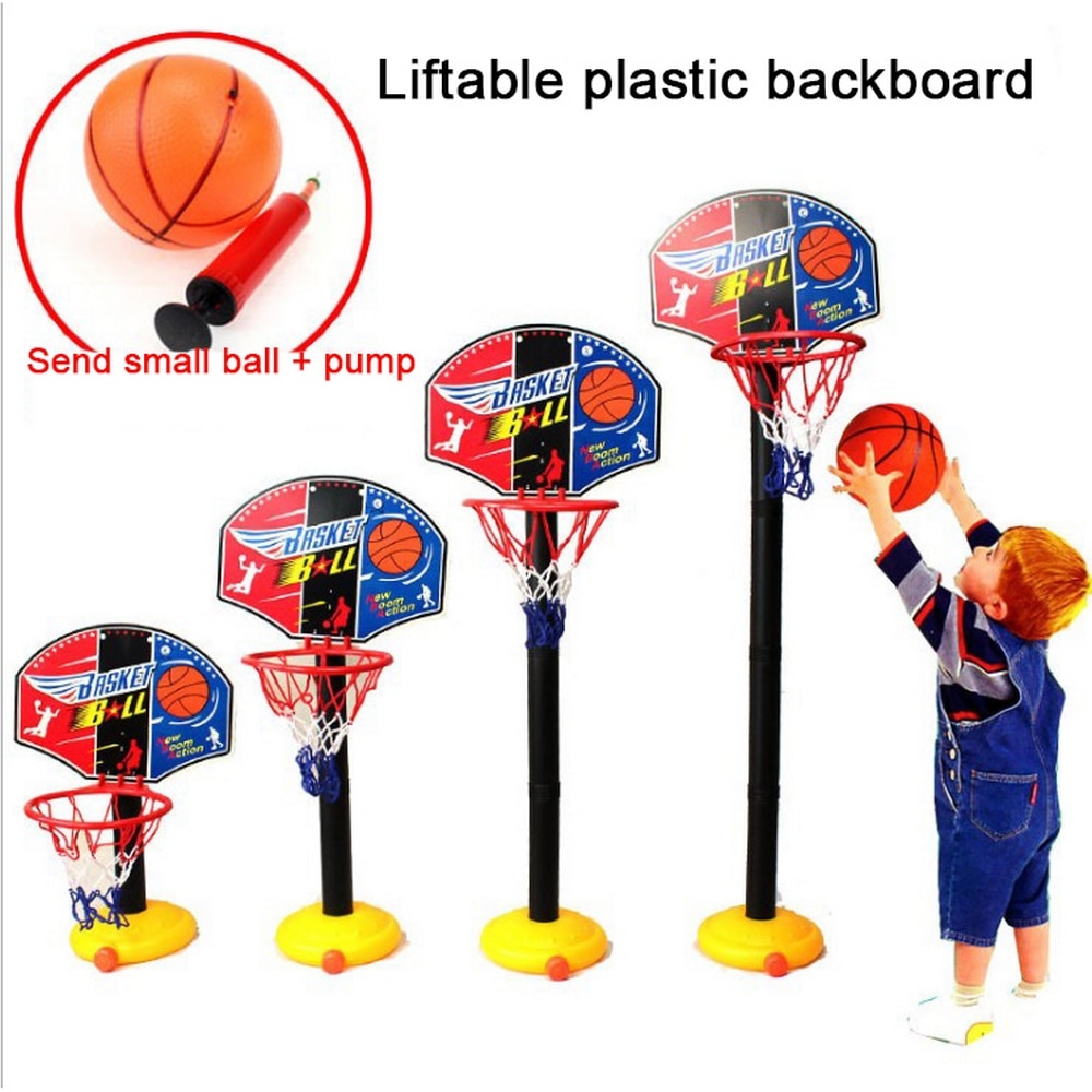 Kinderen Lifting Basketbal Stand (Plastic Board) Outdoor En Indoor Algemene Basketbal Stand Kids Speelgoed Kind 38X28X6.5CM