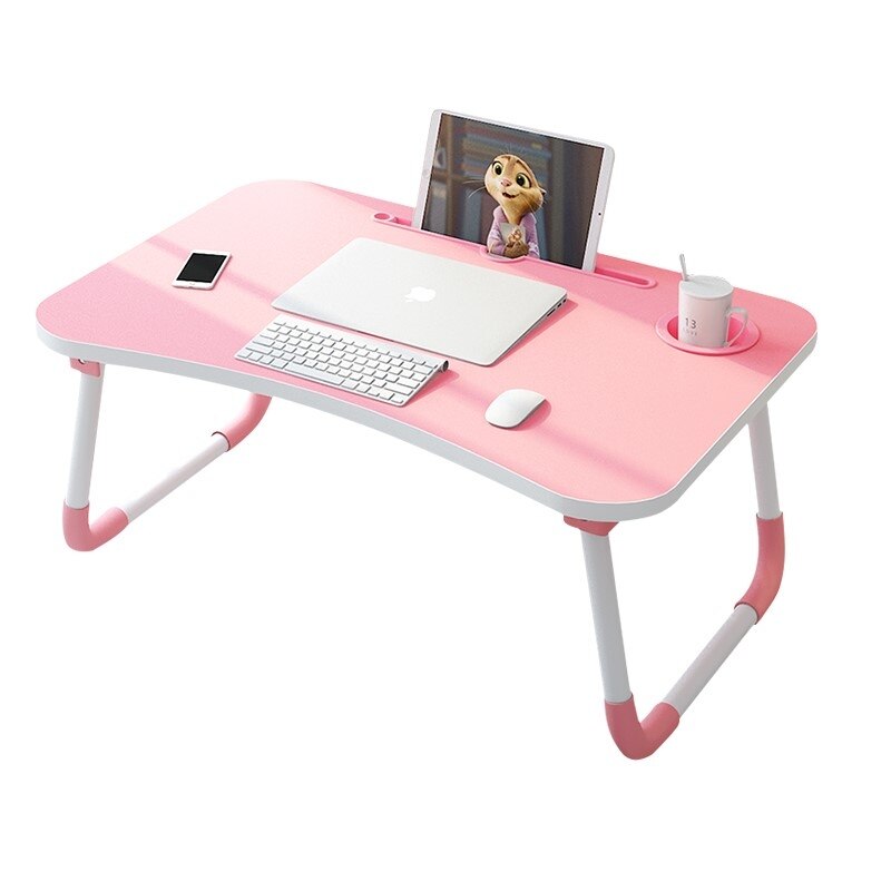 Computer foldebord enkel sød makeup sengebord landing bærbart spil soveværelse lille bord pige