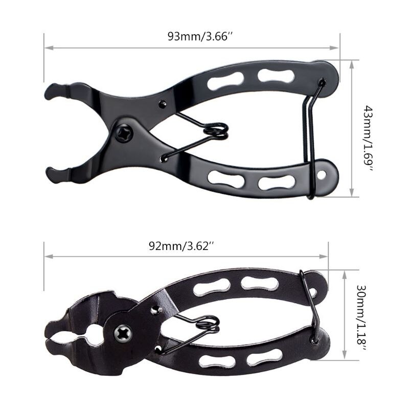 Mountain Bike Bicycle Chain Quick Link Open Close Tool Cycling Wrench Chain Clamp Removal Tool Magic Buckle Pliers