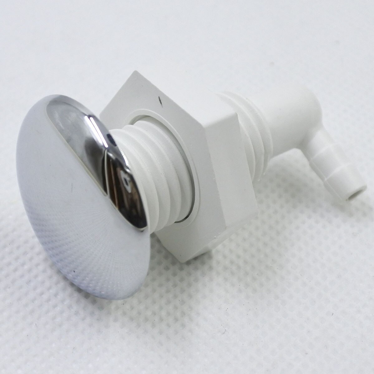 8/stücke verchromte oberfläche luft düse, pvc basis whirlpool air jet, Surf Badewanne Zubehör P-28c