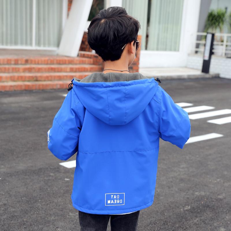 Jungen Jacke Winter herbst freundlicher Sport Vlies doppelseitige Abnutzung Jacke Für Jungen freundlicher Warme Wasserdichte Winddicht Teenager Mäntel