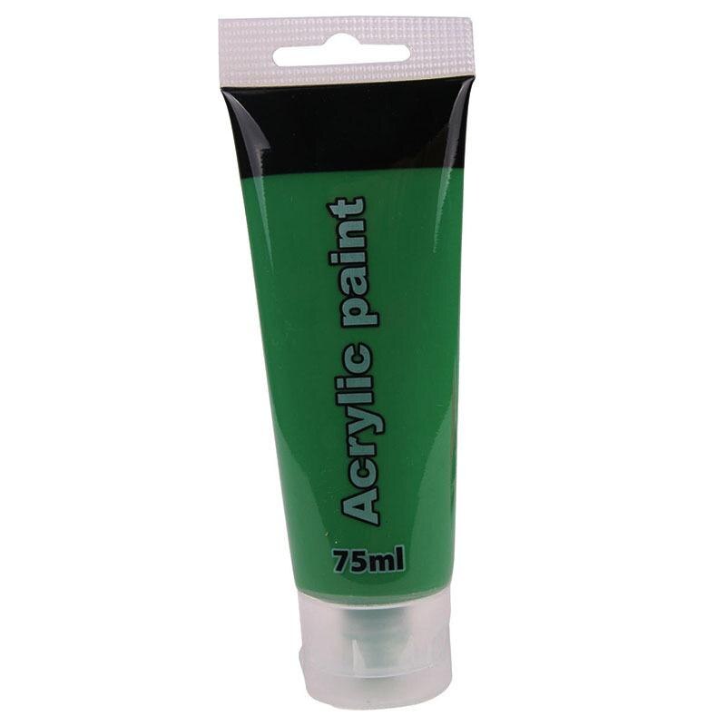 Tube de peinture acrylique 75ML étanche enfant dessin Graffiti sur: Green