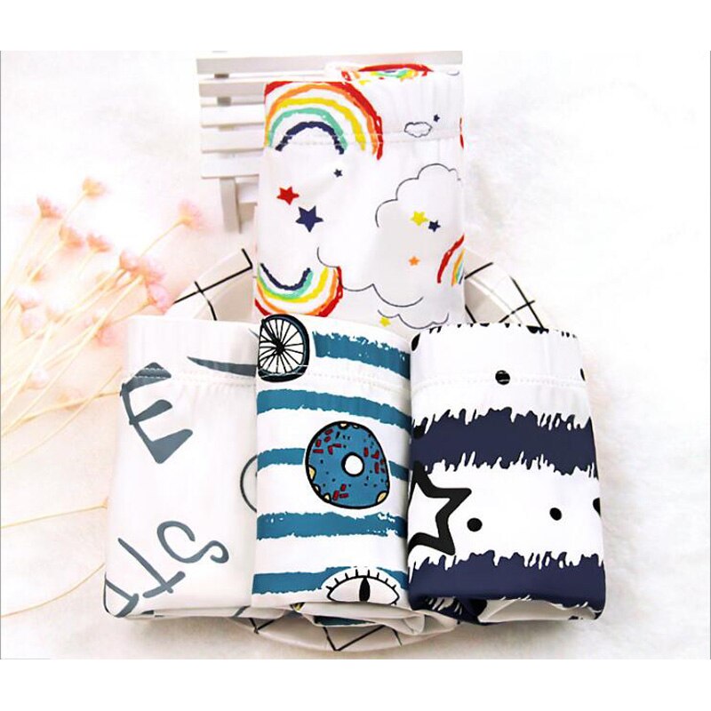 Vendita nuovo trasporto libero di alta qualità ragazzi pugile mutandine bambini carattere stella bambini biancheria intima 2-8 anni 4 pz/lotto