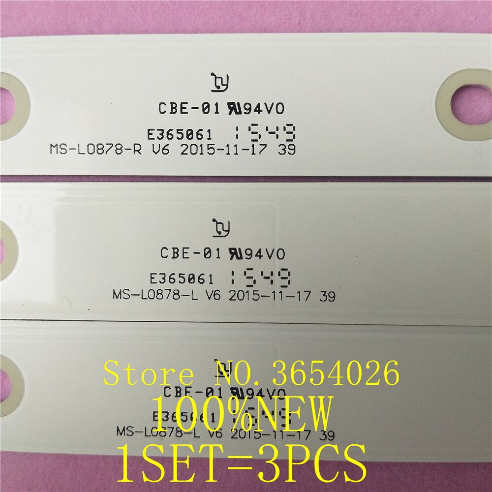 3 stks/set led backlight voor LED39C310A led strip JS-D-JP3910-071EC JS-D-JP3910-061EC