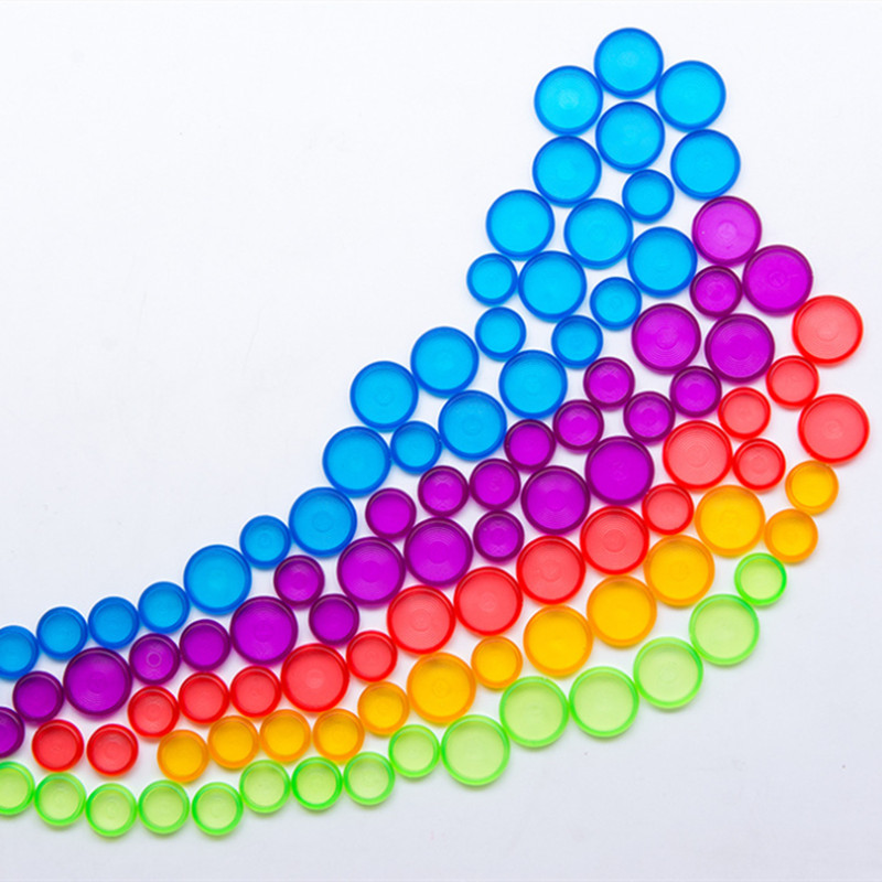 20Pcs 28mm Mushroom Hole Disc Binders for Notebooks/Planner Diy Colorful Loose Leaf Binding Rings Discbound Discs CX19-004: Assorted-20Pcs
