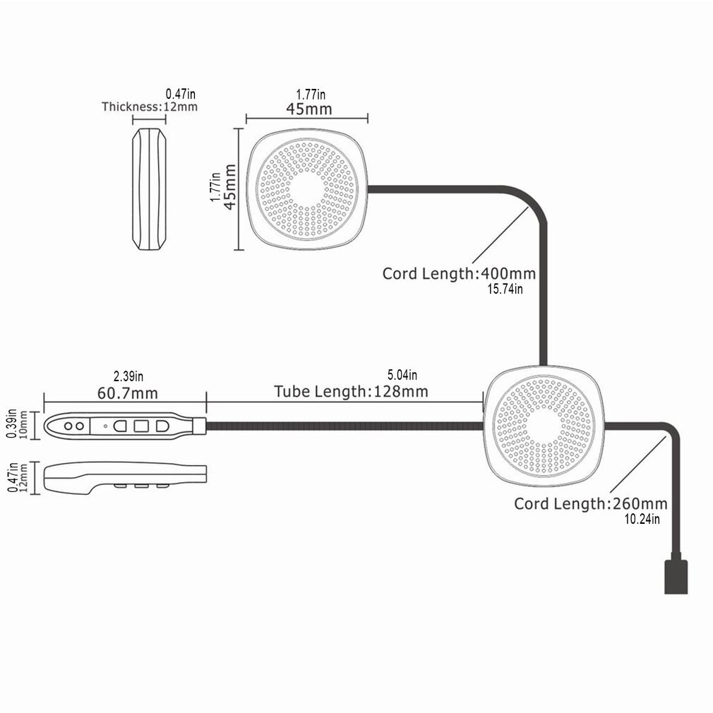 Oreillette sans fil pour Moto, appareil de communication pour casque, Intercom pour casque, étanche, T2