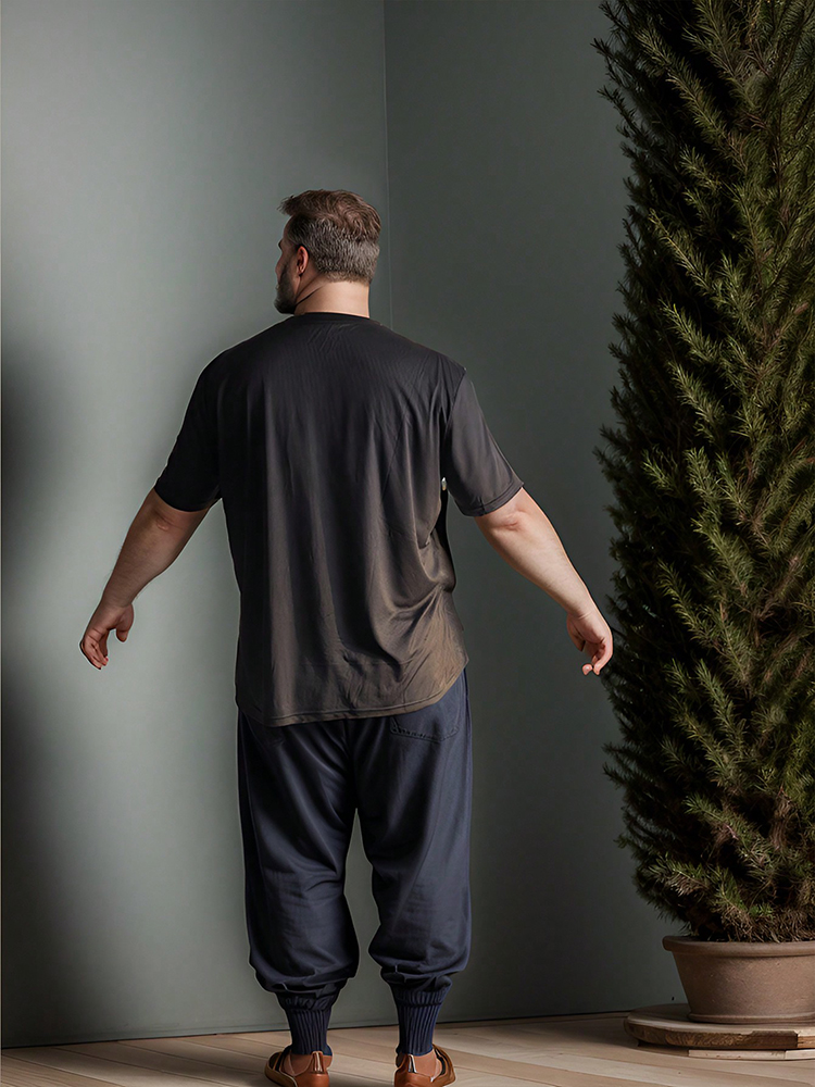 5PCS Plus T-shirt voor heren Grote en lange shirts Heren Ultralight Sneldrogend Sport T-shirt 2XL/3XL/4XL/5XL/6XL