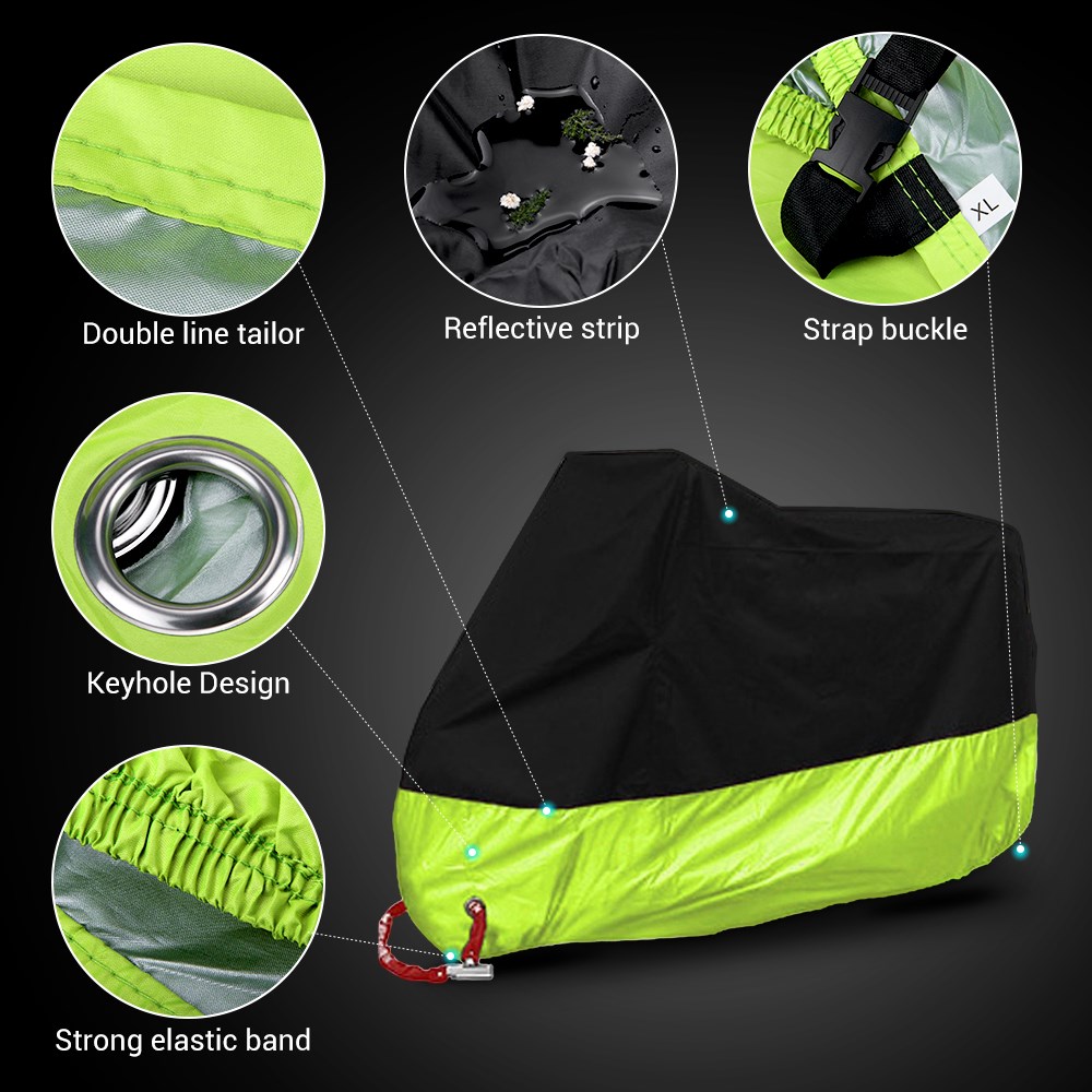Motorcycle Cover For Motorbike Funda Moto Bike All Season Waterproof Dustproof UV Protective Outdoor Indoor Motocross Rain Cover