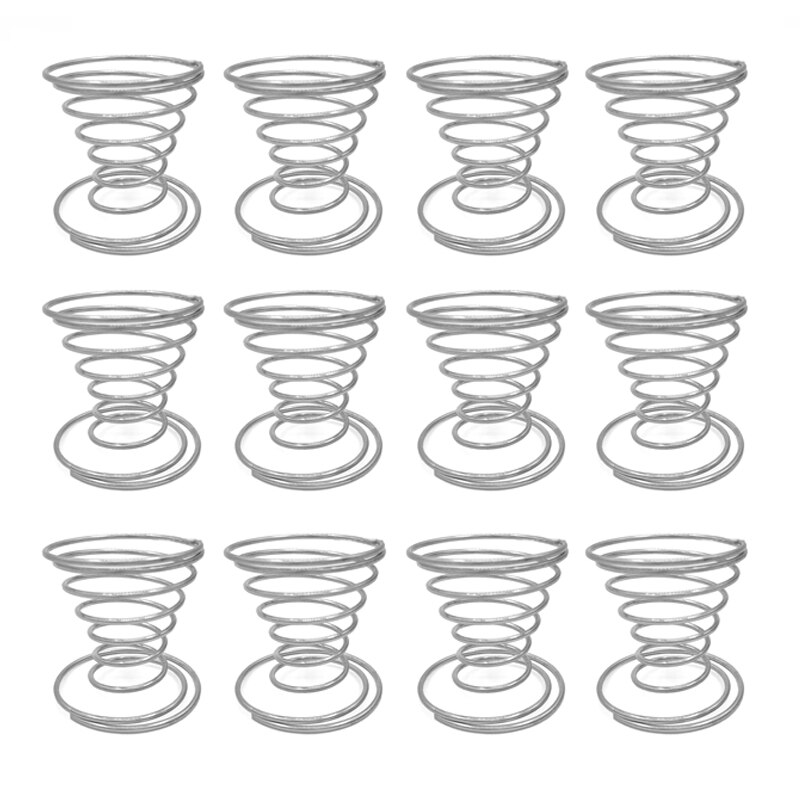 Luchtplantenstandaard, luchtplantenbak, tillandsiahouder, roestvrijstalen plantendisplayrekken, luchtananasbasis, 12 stuks: Default Title