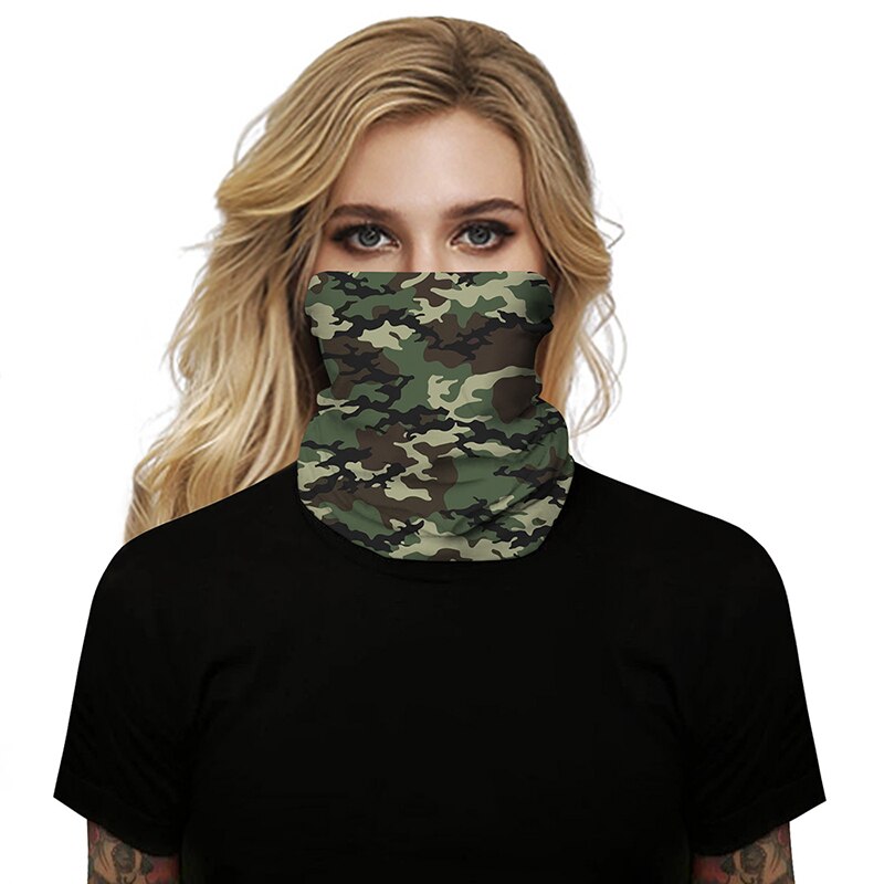 Outdoor Face Cover Outdoor Mask Scarves Multi Functional Seamless Hairband Head Scarf Bandana Neck Cover: 5