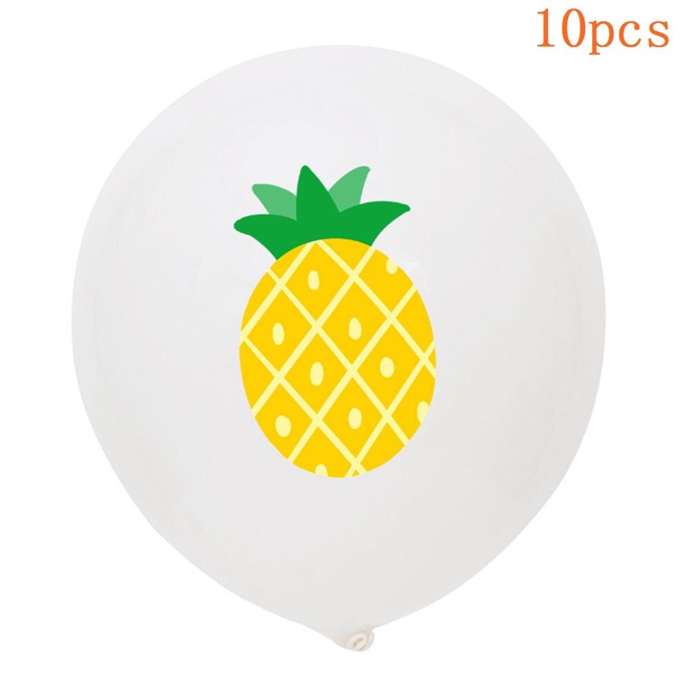 Pink Flamingo Pineapple Balloon Tropical Party Summer Beach Birthday Party Decor Flamingo Party Decor Hawaii Hawaiian Party Deco