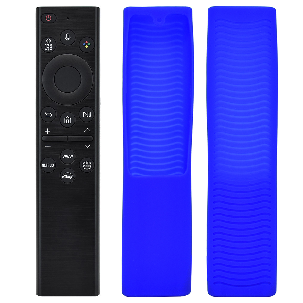 Nowy zamiennik BN59-01386D pilota głosowego dla Samsung 2022 Smart TV QN65QN800B QN65QN900B QN55QN90B UE70BU8000U QE32LS03BBU: Niebieski