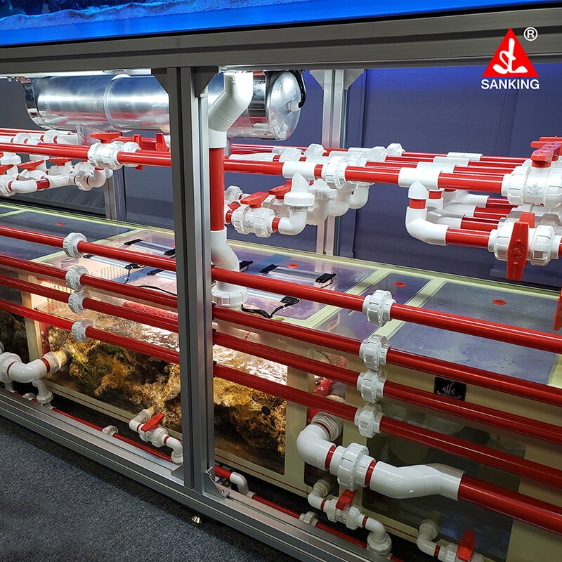 Sanking Pvc Pijp 20-63Mm Upvc Tuin Irrigatiesysteem Fittings Aquarium Tank Diy Gereedschap Tuin Irrigatie Waterleiding connectors