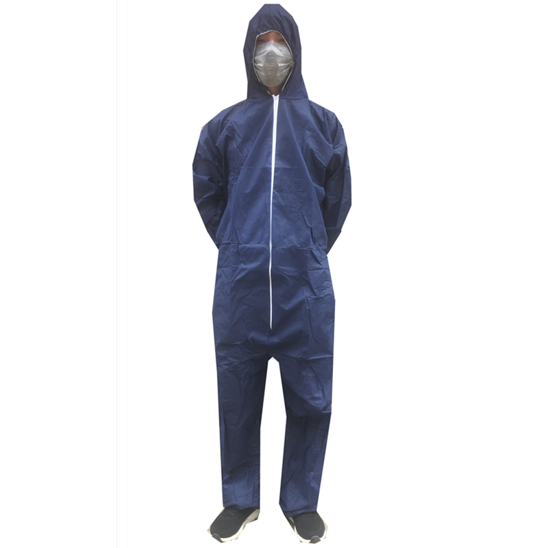 Traje de salto de protección de aislamiento sanitario desechable, ropa de seguridad para el trabajo, transpirable, a prueba de polvo, pintura de pulverización, traje general de trabajo: XXL / Beige