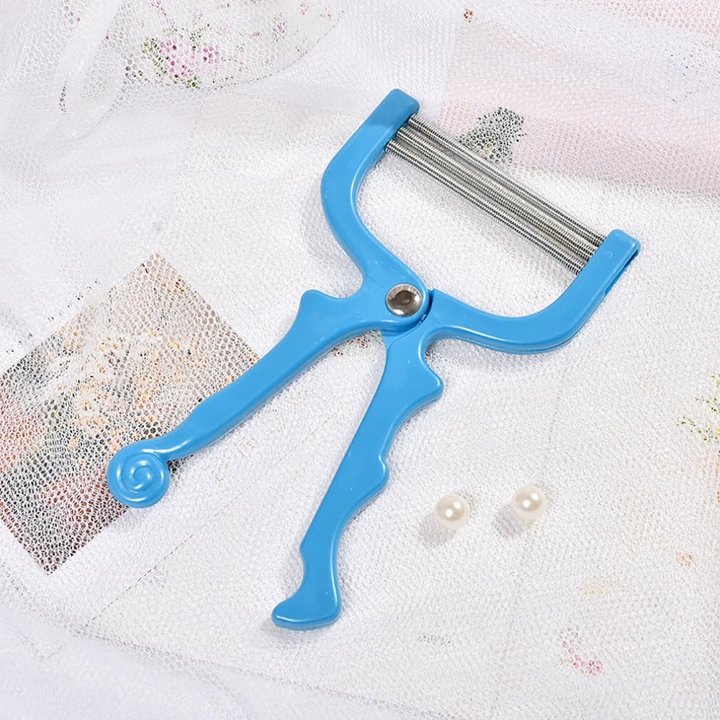 Safe Handheld Facial Hair Removal Full Body Manual Plucking Device Threading Beauty Epilator Leg Clipper