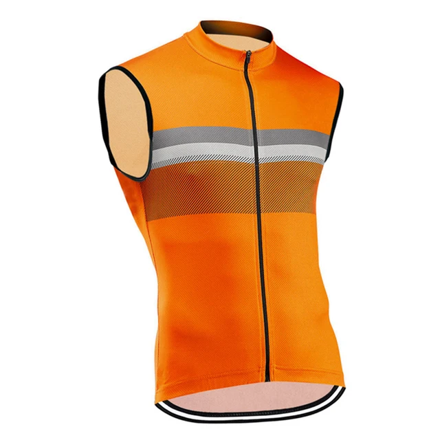 Rsantc 2022 Chaleco de ciclismo para hombre: camiseta transpirable de secado rápido para descenso: M / Beige