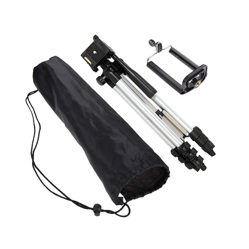 Professionele Camera Statief Houder Voor Iphone Samsung Mobiele Telefoon + Tas