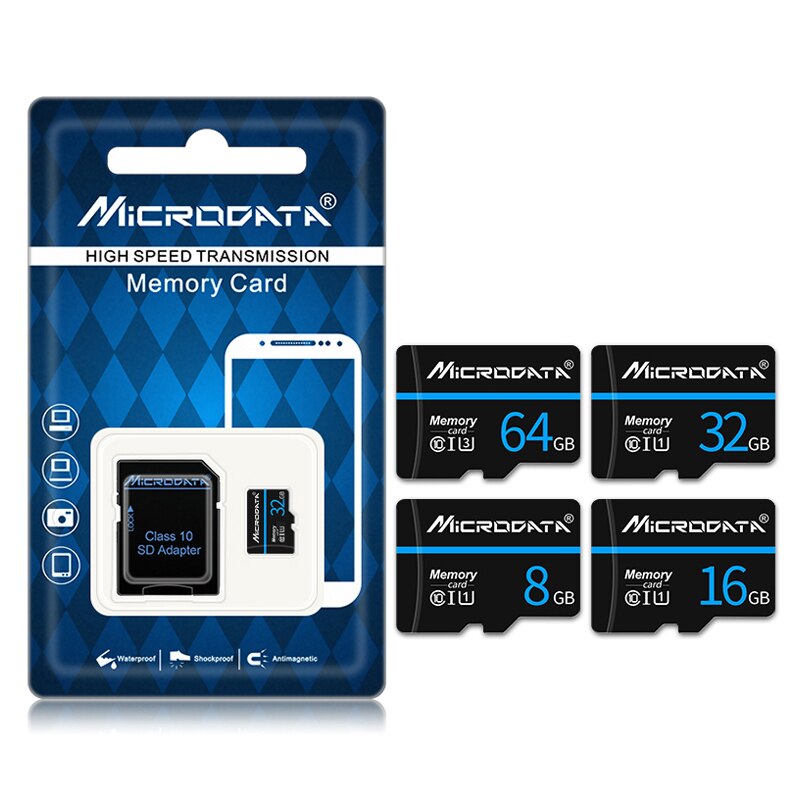 Carte mémoire micro sd De supérieure 128GB 64GB 32GB 16GB 8GB carte micro sd SDXC SDHC pour Smartphone/tablette/PC