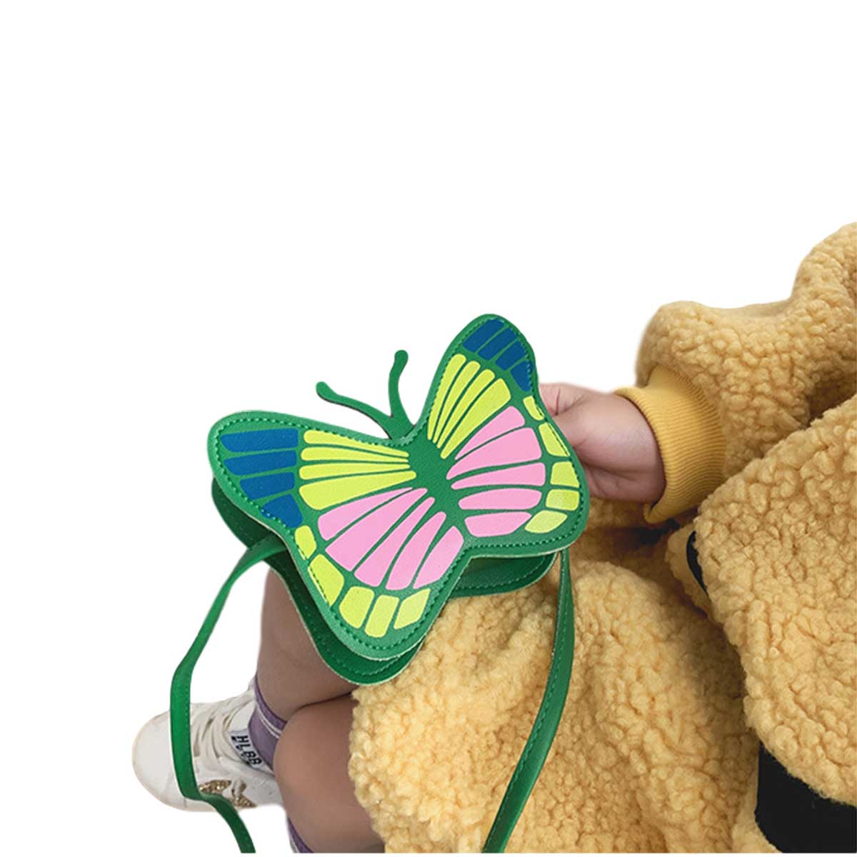 Nowy produkt motyl mały dziewczynka posłaniec torba Słodki motyl w kształcie mały posłaniec portfel moda torebka