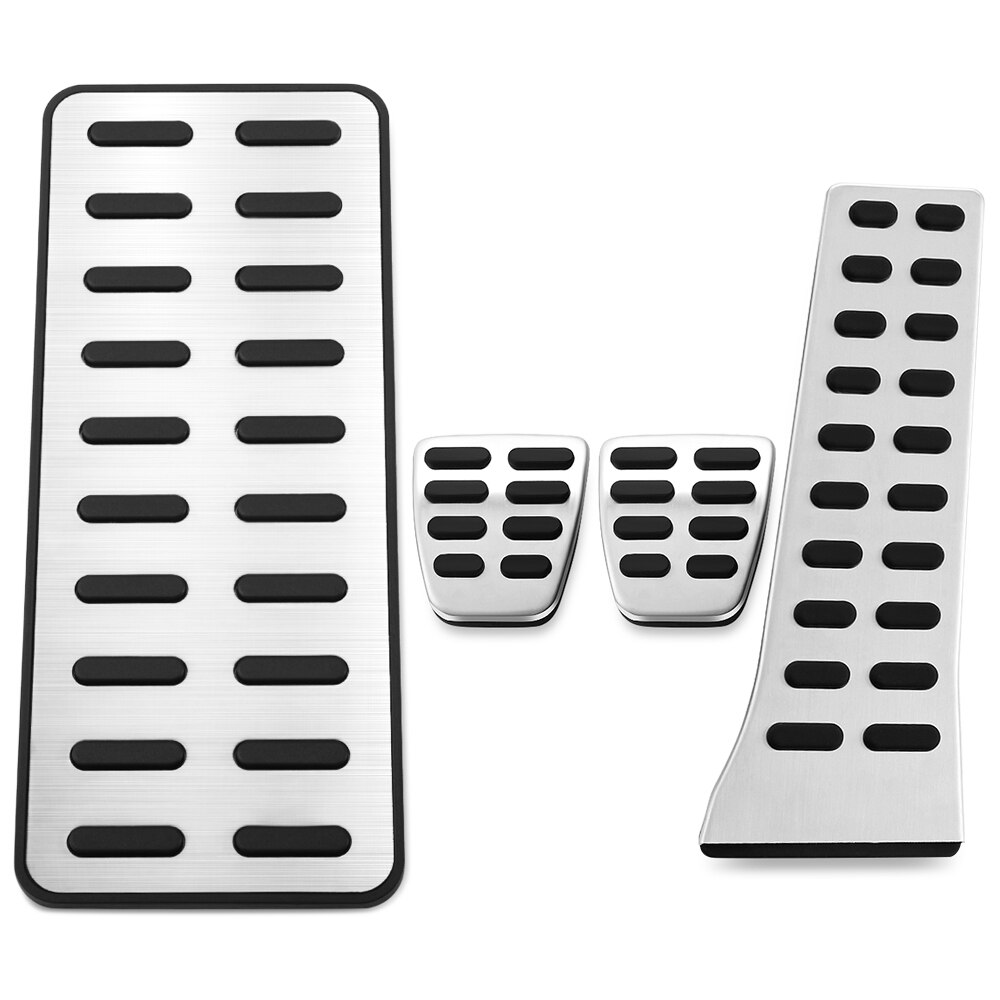 Car-styling Brake Accelerator clutch Pedal cover Case for Hyundai ix35 Sonata 8 Mistra i35 Santa Fe auto accessories: MT No Drill 4pcs