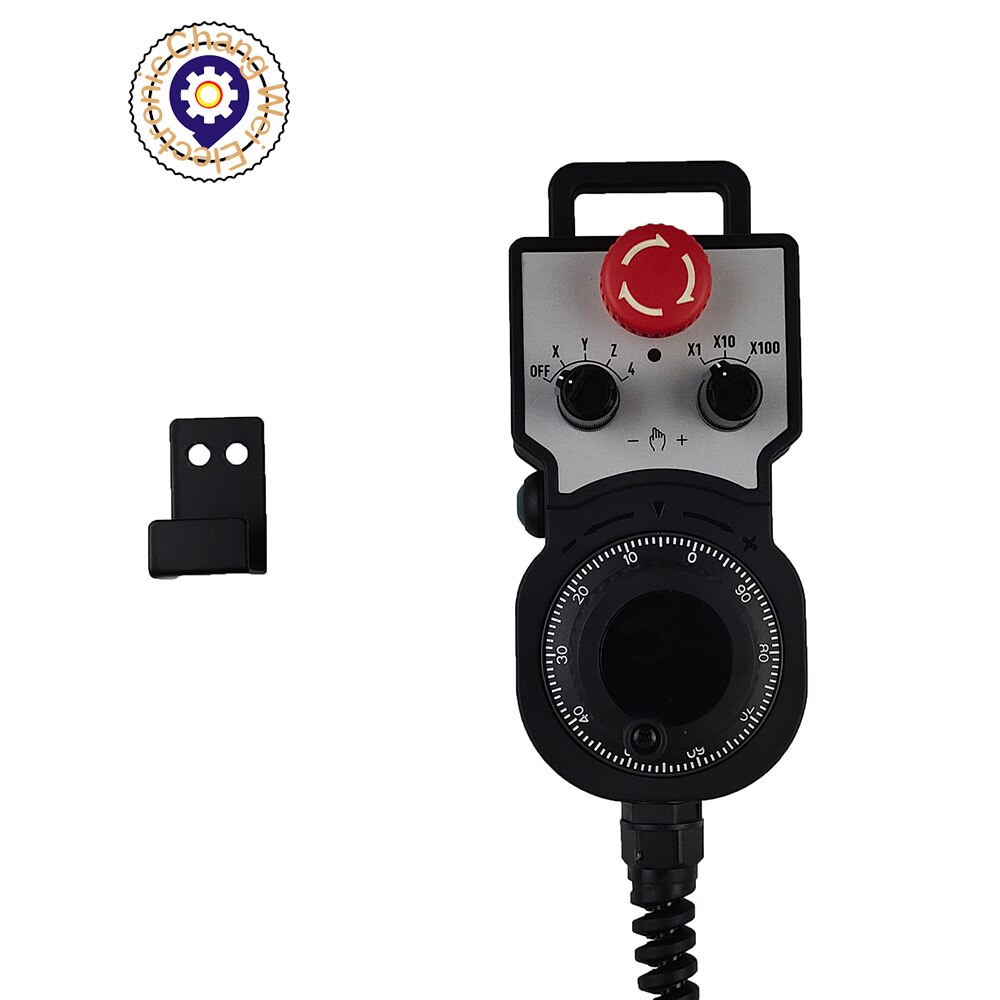 The CNC 4 Axis handheld controller MPG Pendant,All Wiring isolated from MPG unit and provide a easy to install wiring diagram.