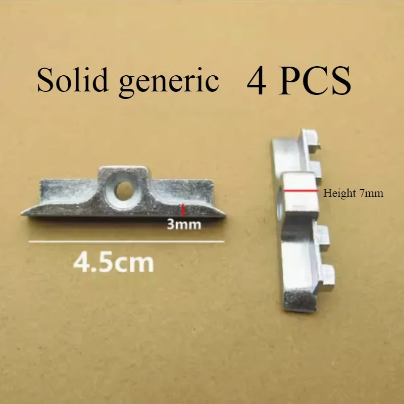 1 st fönsterlås av plaststål, svängstångslåsblock, spänne för dörr och fönsterbeslag: Indigo