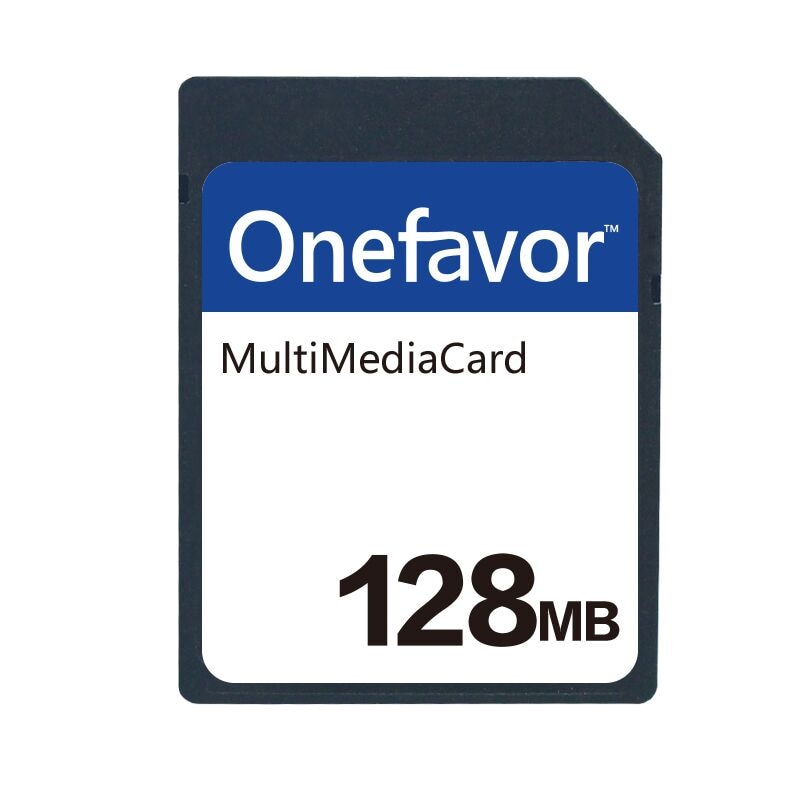 Onefavor 128MB MMC Karte 128M Multimedia Karte Speicher Karte 7Stift