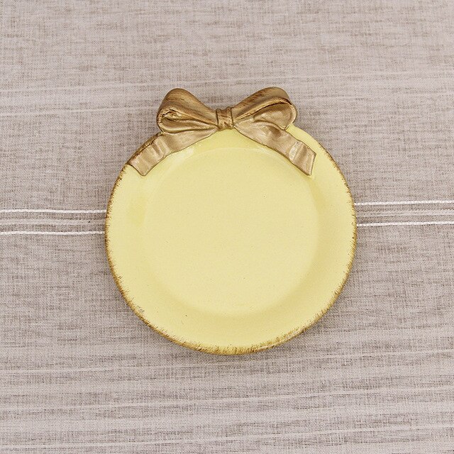 Nis retro hars opberglade snoepkleurige sieraden strik ketting dessert opbergbord thuiskantoor desktop decoratie mini lade: 7