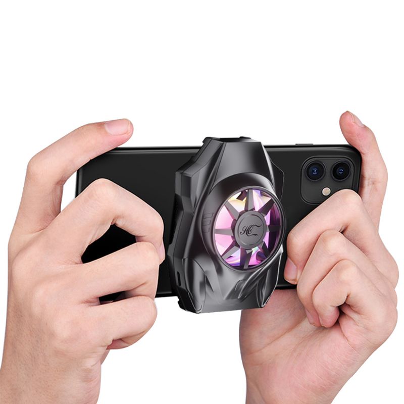 AS03-ventilador de refrigeración Universal para teléfono móvil, radiador Semiconductor, enfriador recargable por USB