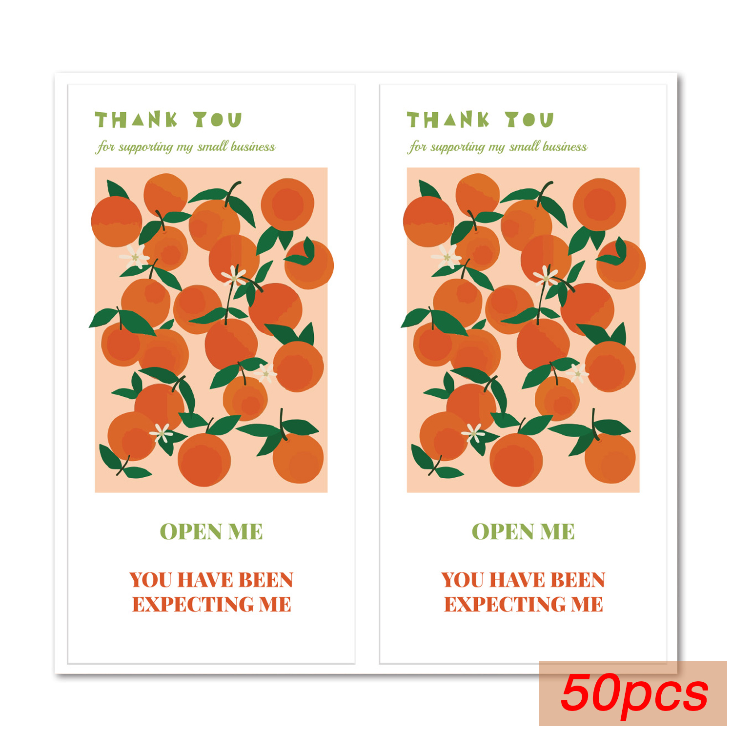 50 pezzi di adesivi di ringraziamento con fiori, etichette sigillanti per regali o adesivi decorativi per merci, adesivi sigillanti per imballaggi per piccole imprese: Kaki scuro